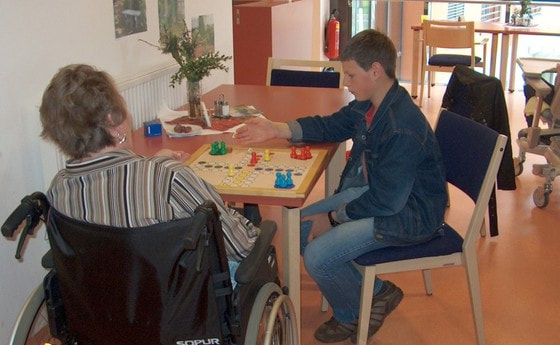 Besuch im Bezirksaltenheim