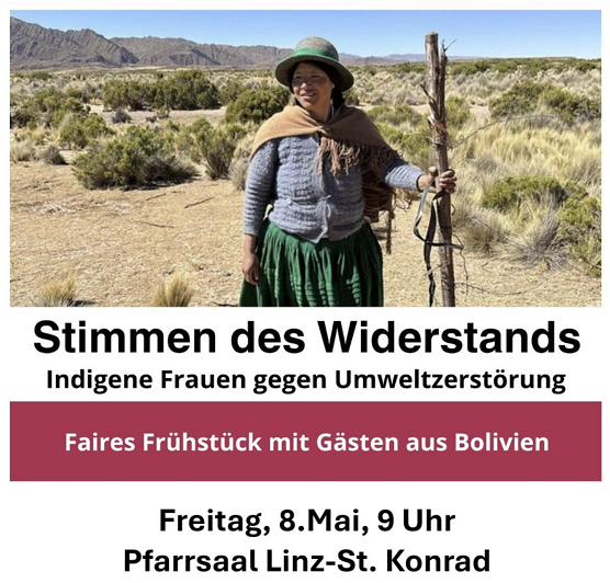 Faires Frühstück mit Gästen aus Bolivien