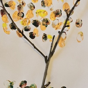 Eine schnelle Herbstbastelei