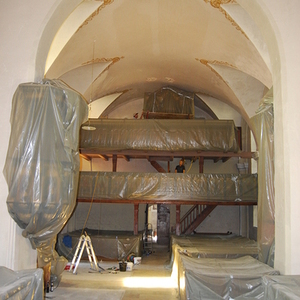 Innenrenovierung der Kirche 2011