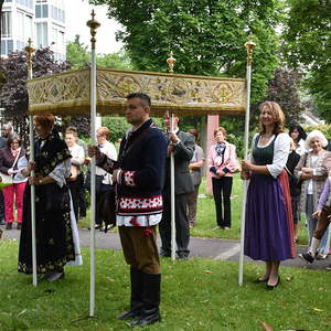 Prozession zu Fronleichnam