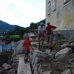 Pfarrhofsanierung - 3. Bauetappe