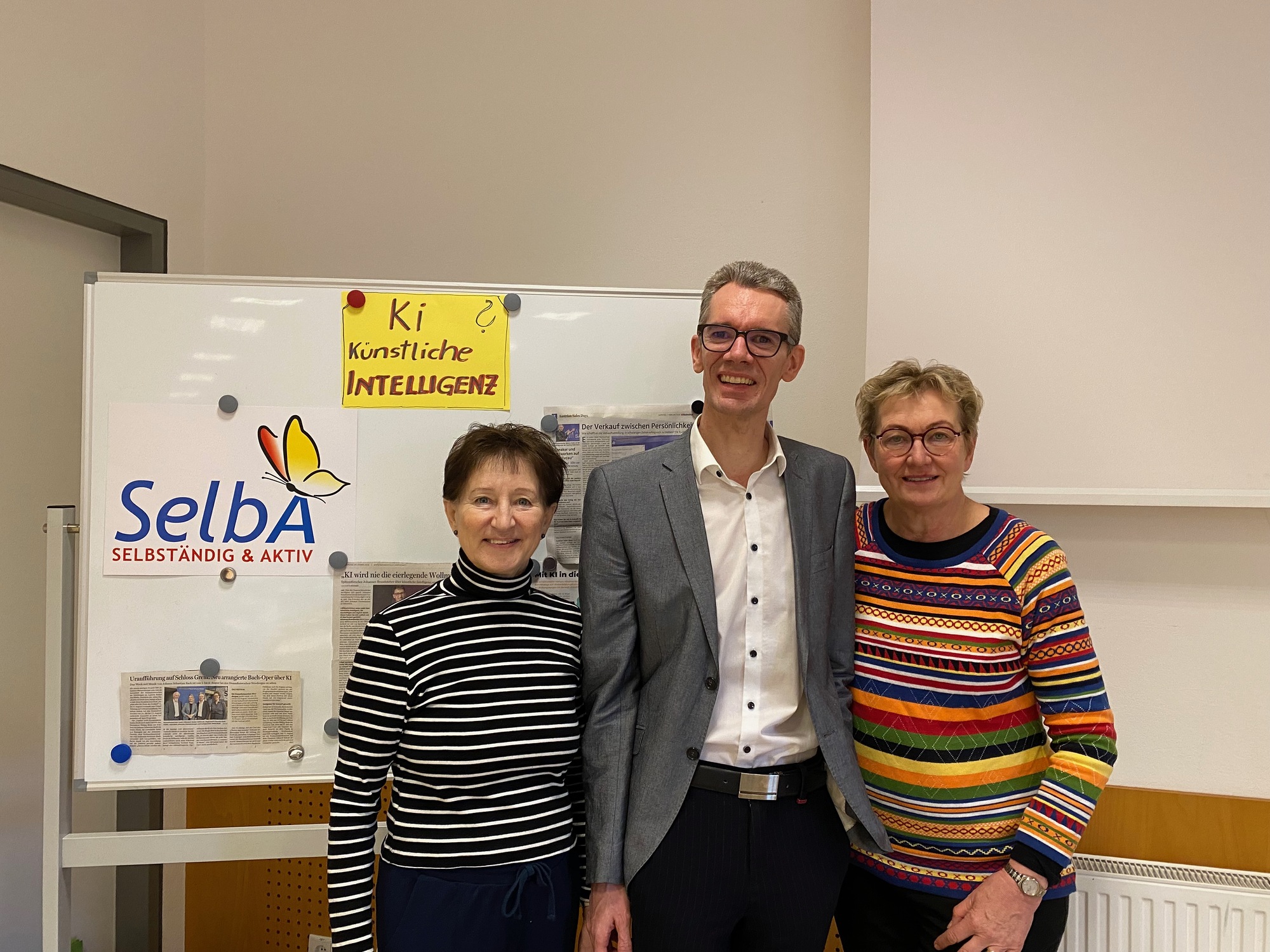 v.l.: Monika Langeder, Dr. Michael Amann-Langeder, Renate Winter