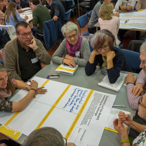 Resonanztreffen  'Zeitgemäße Strukturen'Wie ein Pfarr-Gemeinde-Rat in Zukunft gut wirken kann, stand im Mittelpunkt eines speziell für Pfarrgemeinderäte ausgerichteten Resonanztreffens am Samstag, 11. Mai 2019 im Bildungshaus Schloss Puchberg.Foto: