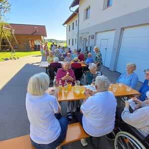 Wallfahrt der Caritas / Rollstuhlgruppe Andorf