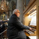 Wolfgang Kreuzhuber an der Orgel