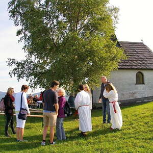 Bergmesse bei der Gerolderkapelle