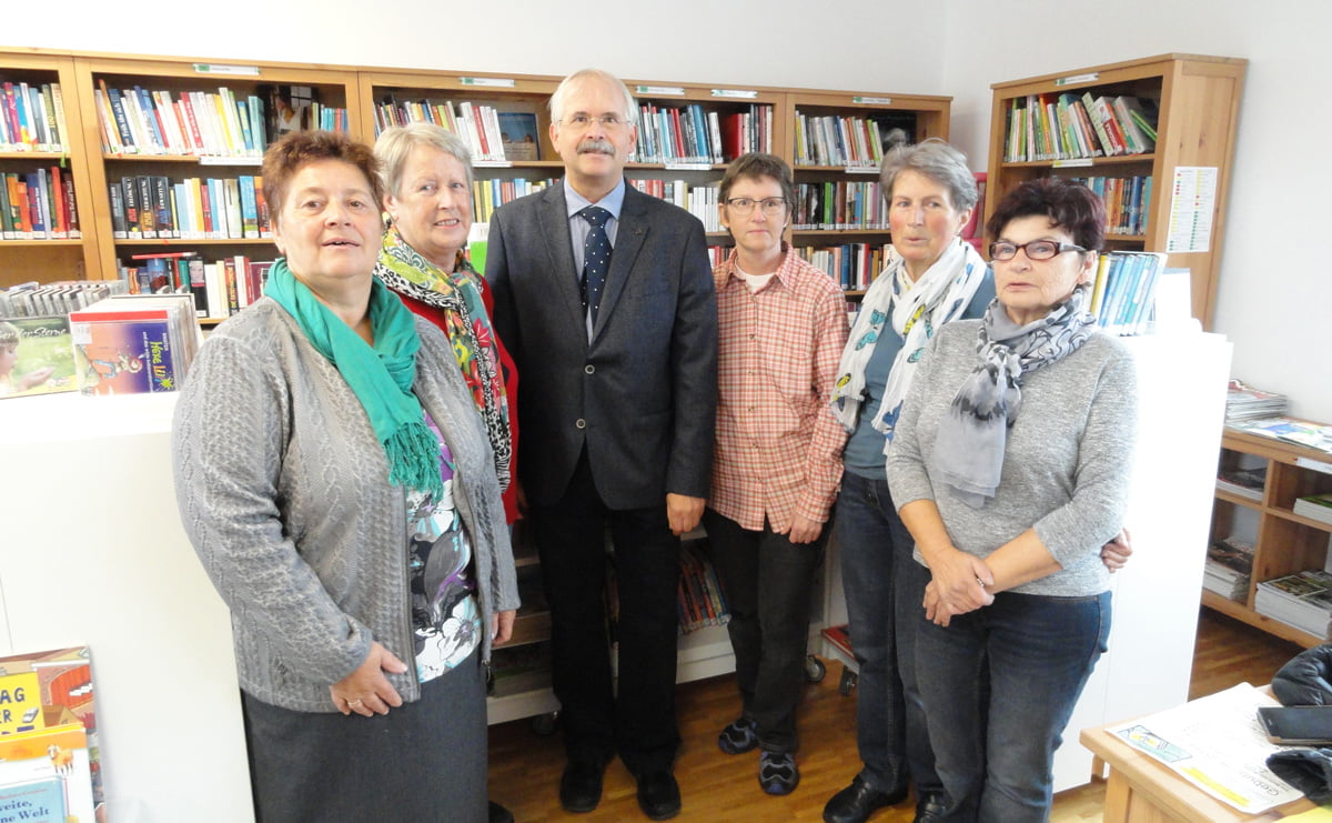 Bibliotheksteam der Pfarre Ottnang