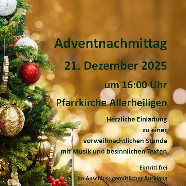 Adventnachmittag
