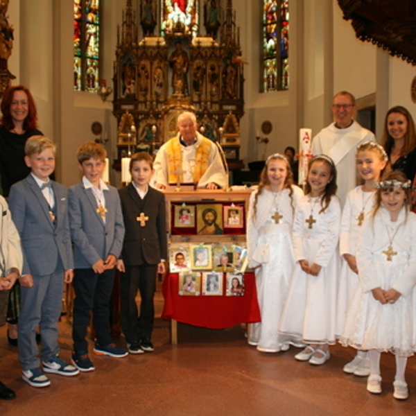Erstkommunion 2022 in der Pfarre Pollham
