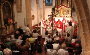  Bischof Aichern bei der Predigt in St. Radegund. © Diözese Linz