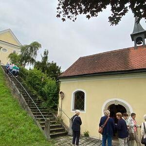 Gnadenkapelle, Wallfahrtskirche, Rosenkranzstiege