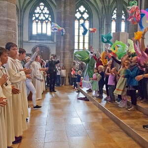 Abschieds-Gottesdienst und -feier mit P. Martin