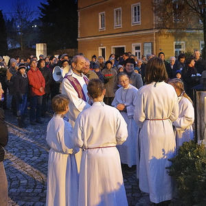 Adventkranz 2013 Pfarre Peuerbach