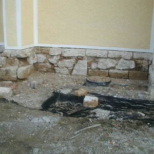 Außenrenovierung Pfarrkirche 2005