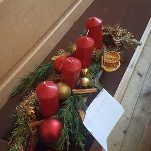 Segnung der Adventkränze