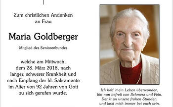 Maria Goldberger