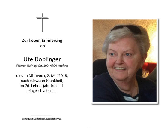 Ute Doblinger