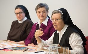 V. l.: Sr. Luzia Reiter, Sr. Maria Schlackl, Sr. Beatrix Mayrhofer