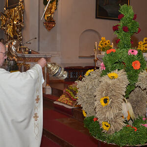 Erntedankfest in der Pfarrkirche Kopfing