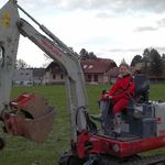 Arbeiten am Familienspielplatz