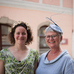 Ursula Kurmann (li) und Erika Kirchweger