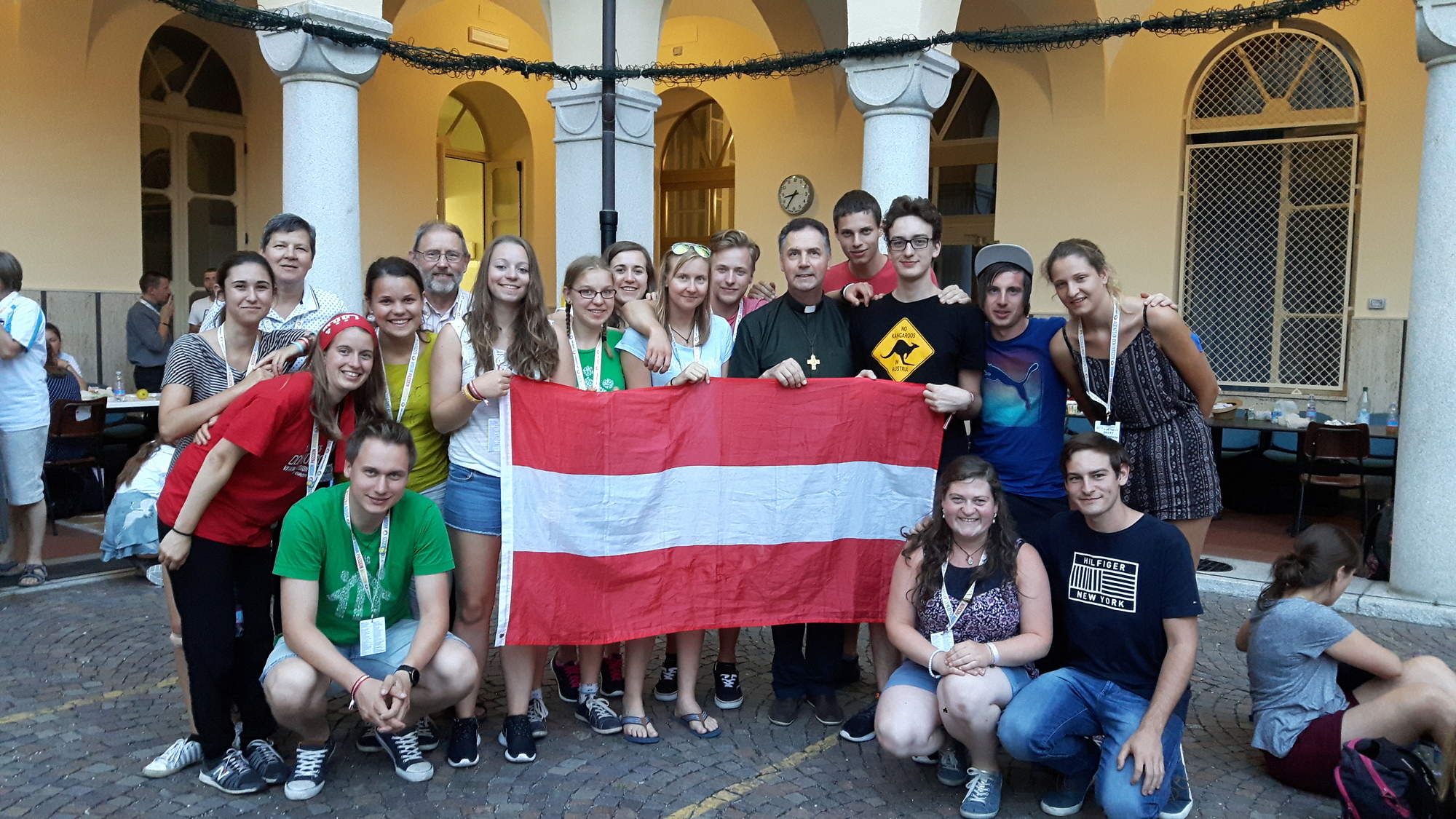 Gruppenfoto salesianische Jugendbewegung