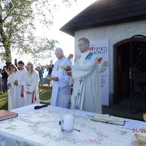 Bergmesse bei der Gerolderkapelle