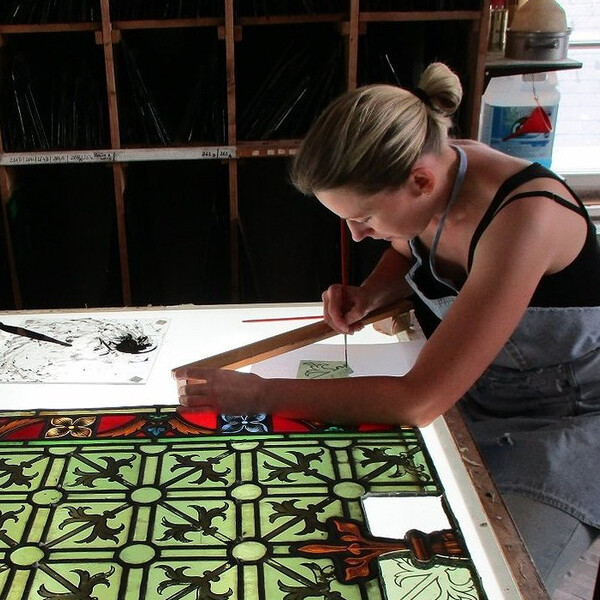 Glasbildnerin Kyra Kleinschmidt