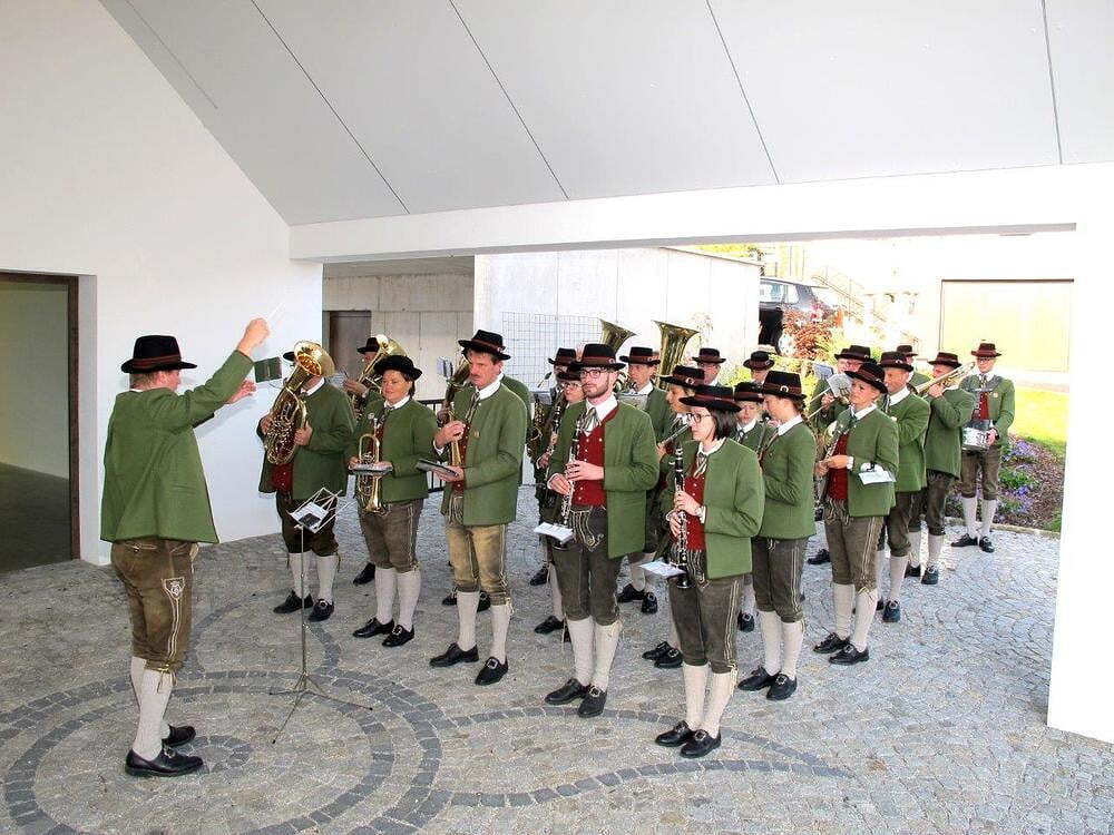 Segnung durch P. Wolfgang Haudum