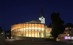 Pfarre Gallspach fertige neue Kirche