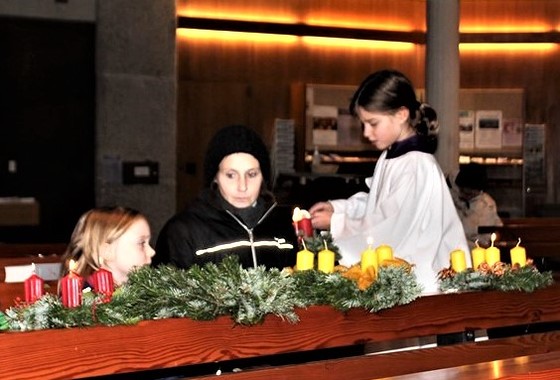 Adventkranzweihe