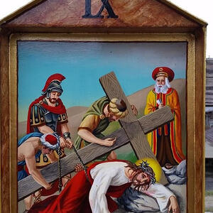 Jesus fällt zum dritten Male