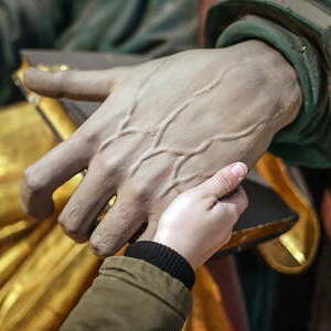 Polieren im Mariendom