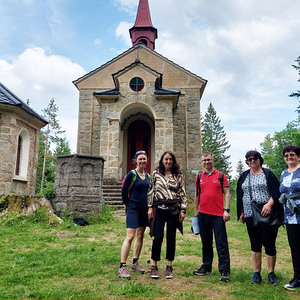 Fahrt nach Maria Rast am Stein, Tschechien