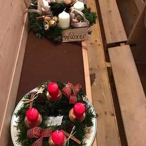 Adventkranzweihe in Burgkirchen