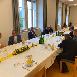 Mittagessen der Priesterweihejubilare