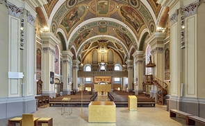 Innenansicht der Pfarrkirche Bad Ischl