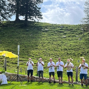 Messe bei der Poschnhütte