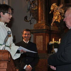  70-jähriges Dienstjubiläum unseres Mesners