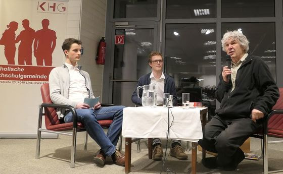 V. l.: . Stephan Lehner, Lukas Lahninger, Heini Staudinger