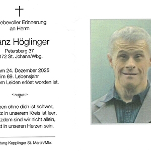 verstorben am 24. Dezember 2025