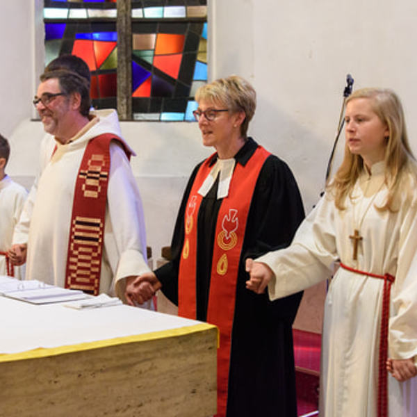 Festgottesdienst der evangelischen und katholischen KirchengemeindenFoto: Jack Haijes