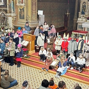 Kindermette mit Hirtenspiel