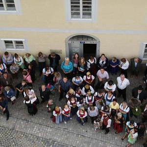 Erntedankfest mit Pfarrfoto