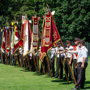 Segnung Fahrzeug LFA-B mit Frühschoppen - FF Kopfing