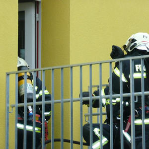Feuerwehrübung im Kindergarten