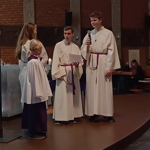 Familiengottesdienst und Miniaufnahme