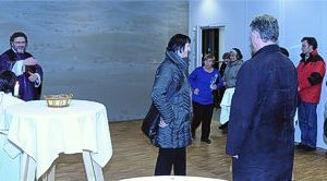 Wüstenbild im kleinen Saal