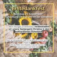 Erntedankfest in Mining